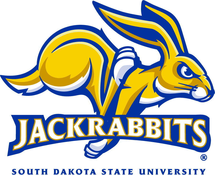 South Dakota State Jackrabbits 2008-Pres Primary Logo diy DTF decal sticker